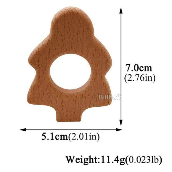 Planet Gates wood teether V Hot Baby Teether Wooden Animal Pacifier Pendant Leaves Beech Squirrel Rodent Baby Gym Accessories Tooth Pendant Nursing Toy Gift