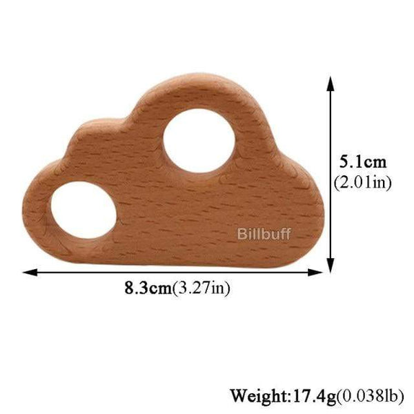 Planet Gates wood teether X Hot Baby Teether Wooden Animal Pacifier Pendant Leaves Beech Squirrel Rodent Baby Gym Accessories Tooth Pendant Nursing Toy Gift