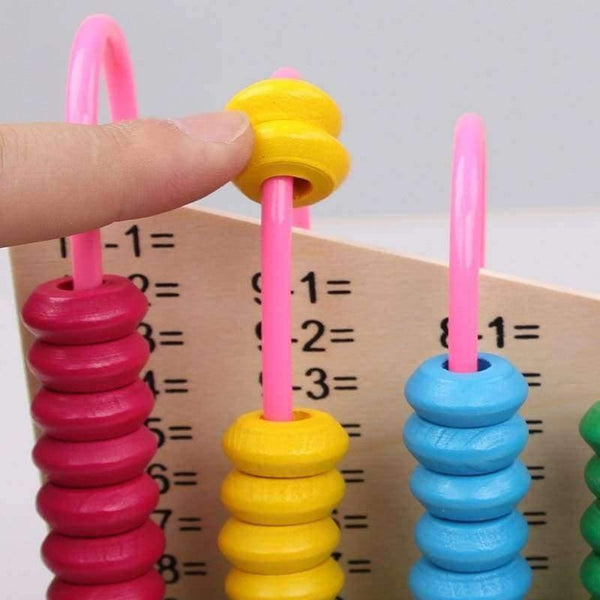 Planet Gates Wooden abacus Baby Math toys Rainbow Bead Classic montessori Mathematic Wooden Toy learning Early educational toy gift