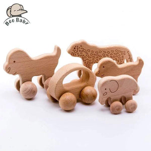 Planet Gates Wooden Child Block For Babies BPA Free Organic Beech Animal Shape Baby Toy Car Montessori Toys Brain Game Handmade Crafts Gifts