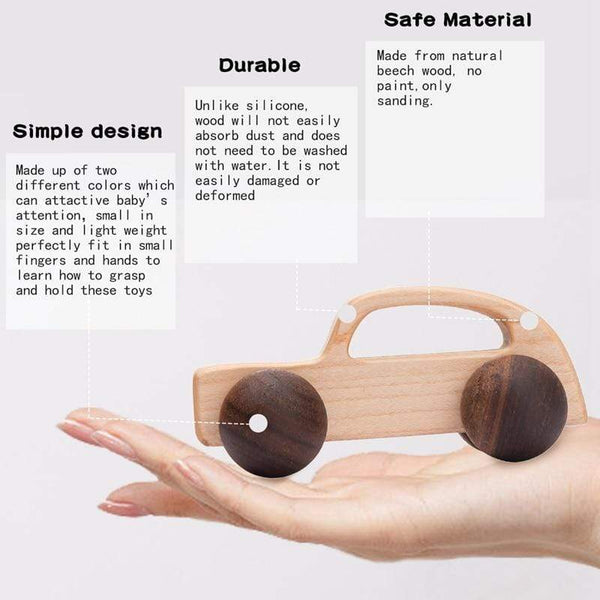 Planet Gates Wooden Child Block For Babies BPA Free Organic Beech Animal Shape Baby Toy Car Montessori Toys Brain Game Handmade Crafts Gifts