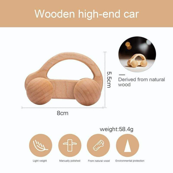 Planet Gates Wooden Child Block For Babies BPA Free Organic Beech Animal Shape Baby Toy Car Montessori Toys Brain Game Handmade Crafts Gifts