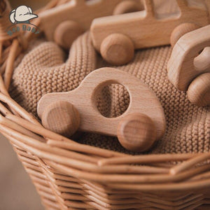 Planet Gates Wooden Child Block For Babies BPA Free Organic Beech Animal Shape Baby Toy Car Montessori Toys Brain Game Handmade Crafts Gifts