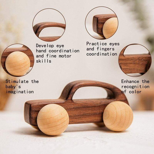 Planet Gates Wooden Child Block For Babies BPA Free Organic Beech Animal Shape Baby Toy Car Montessori Toys Brain Game Handmade Crafts Gifts