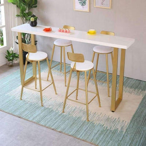 Planet Gates wooden seat Nordic bar stool wrought iron ins creative dining chair solid wood bar chair simple bar stool cafe back high chair