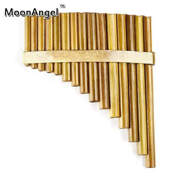 Planet Gates Woodwind  bignner Pan Flute 15 Pipes Handmade Bamboo Flauta pan pipes Handmade Panflutes Flauta Musical Instruments