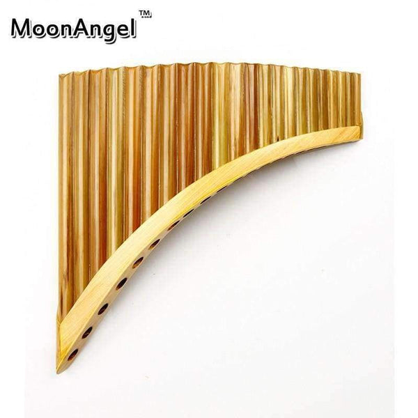 Planet Gates Woodwind  bignner Pan Flute 15 Pipes Handmade Bamboo Flauta pan pipes Handmade Panflutes Flauta Musical Instruments