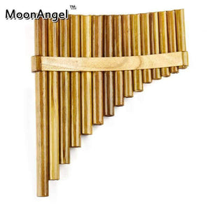 Planet Gates Woodwind  bignner Pan Flute 15 Pipes Handmade Bamboo Flauta pan pipes Handmade Panflutes Flauta Musical Instruments