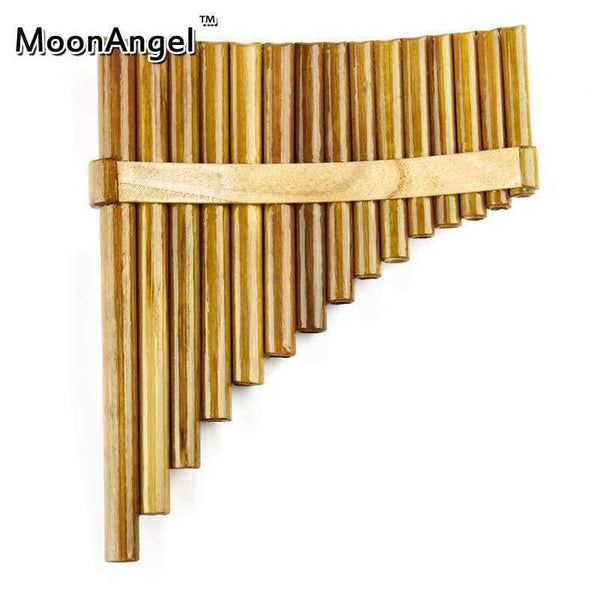 Planet Gates Woodwind  bignner Pan Flute 15 Pipes Handmade Bamboo Flauta pan pipes Handmade Panflutes Flauta Musical Instruments