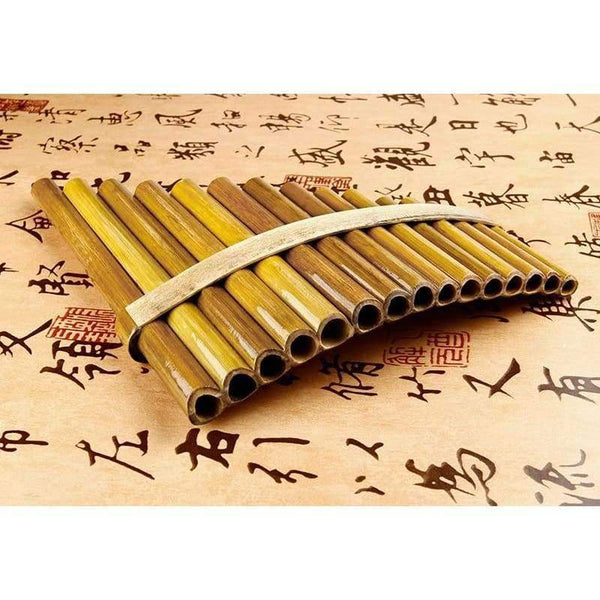 Planet Gates Woodwind  bignner Pan Flute 15 Pipes Handmade Bamboo Flauta pan pipes Handmade Panflutes Flauta Musical Instruments