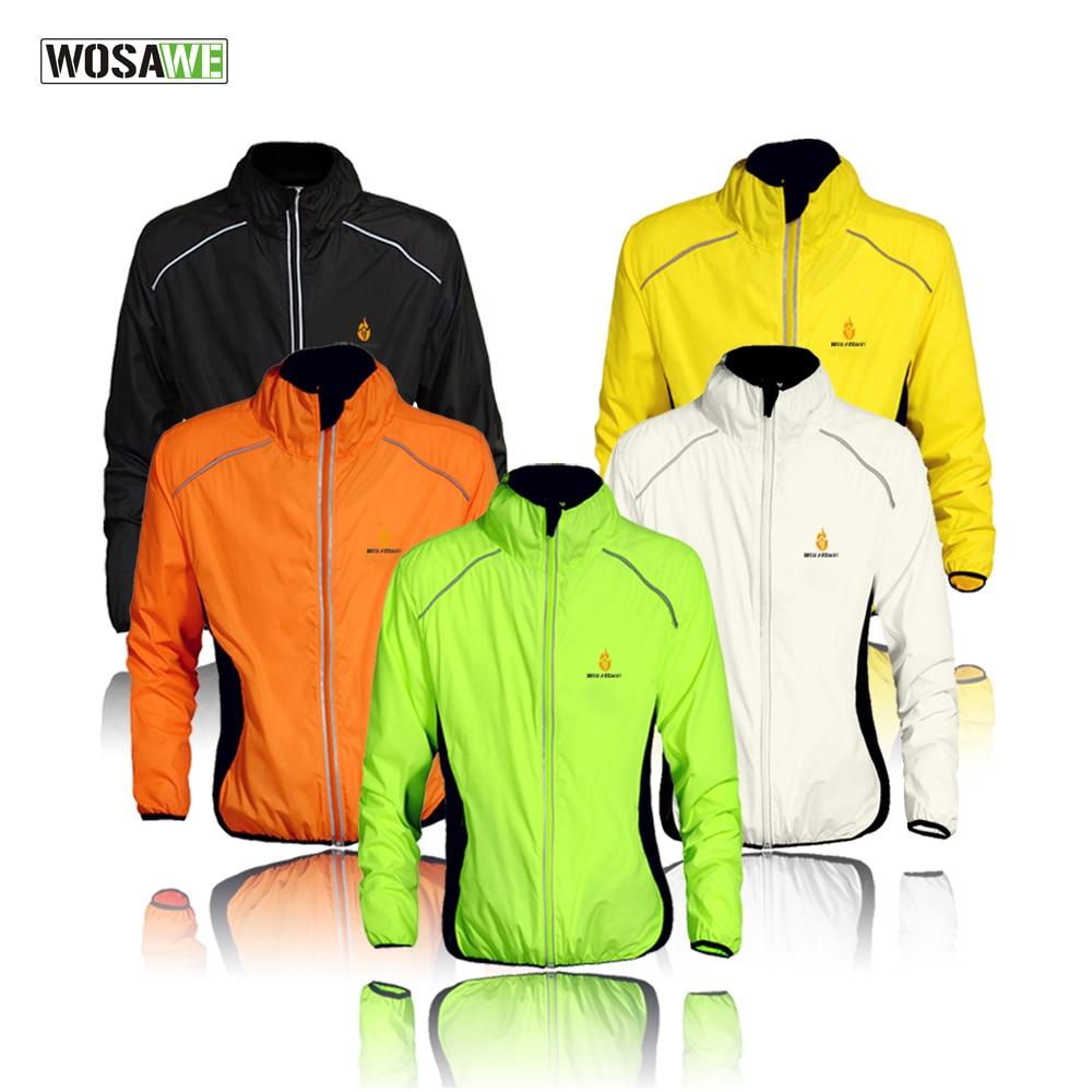 Planet Gates WOSAWE Windproof Cycling Jackets Men Women Riding Waterproof Bicycle Clothing Bike Long Sleeve Jerseys Sleeveless Vest Wind Coat