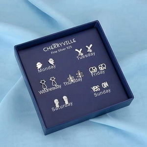 Planet Gates WR061-2 100 Pairs/Set Random Plant Fruit Animal Stud Earrings For Women Girls Kids Jewelry Cute Bear Polymer Clay Earring Set Mix Gifts