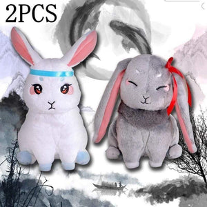 Mo Dao Zu Shi Plush Doll Peluche Kawaii Rabbit Stuffed Animal Wei Wu Xian Lan Wang Ji Pet Toys For Kids Birthday Gifts Plush Toy