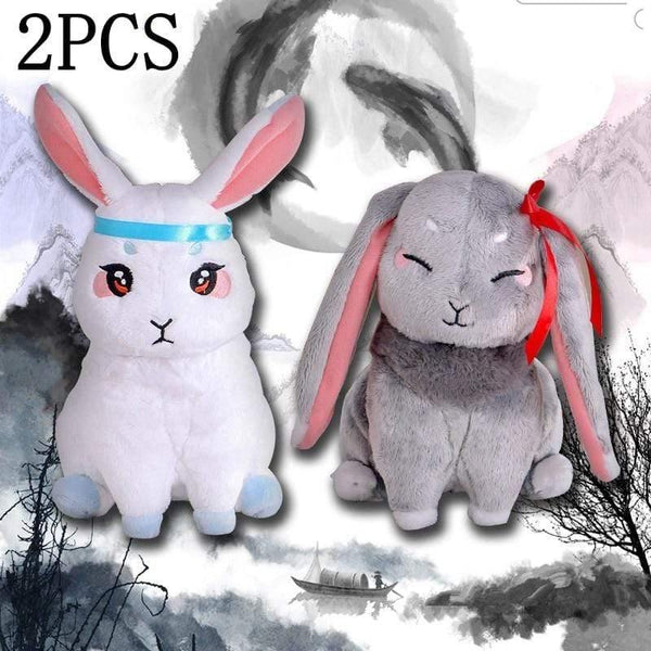 Mo Dao Zu Shi Plush Doll Peluche Kawaii Rabbit Stuffed Animal Wei Wu Xian Lan Wang Ji Pet Toys For Kids Birthday Gifts Plush Toy