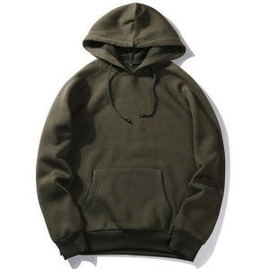 Planet Gates WY18 army / S USA SIZE Fashion Color Hoodies Men's Thick Clothes Winter Sweatshirts Men Hip Hop Streetwear