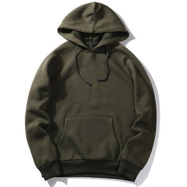 Planet Gates WY18 army / S USA SIZE Fashion Color Hoodies Men's Thick Clothes Winter Sweatshirts Men Hip Hop Streetwear