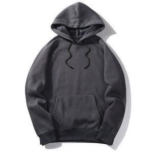 Planet Gates WY18 dark gray / S USA SIZE Fashion Color Hoodies Men's Thick Clothes Winter Sweatshirts Men Hip Hop Streetwear