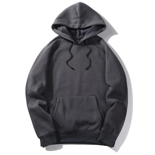 Planet Gates WY18 dark gray / S USA SIZE Fashion Color Hoodies Men's Thick Clothes Winter Sweatshirts Men Hip Hop Streetwear