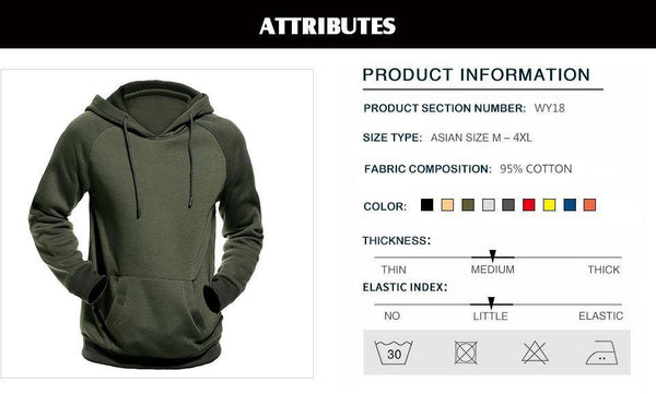 Planet Gates WY18 dark gray / S USA SIZE Fashion Color Hoodies Men's Thick Clothes Winter Sweatshirts Men Hip Hop Streetwear