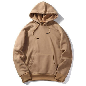 Planet Gates WY18 khaki / S USA SIZE Fashion Color Hoodies Men's Thick Clothes Winter Sweatshirts Men Hip Hop Streetwear