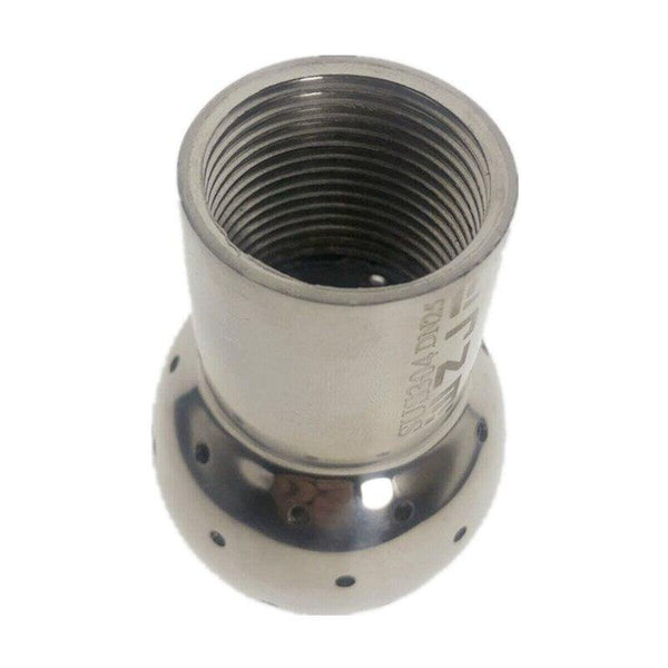 WZJG 1/2" Thread Female Cleaning Spray Ball Stainless Steel Sanitary Pipe Fittings Fix/Rotary Tank Cleaning Ball Head