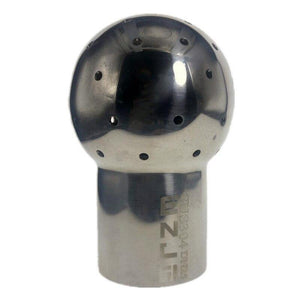 WZJG 1/2" Thread Female Cleaning Spray Ball Stainless Steel Sanitary Pipe Fittings Fix/Rotary Tank Cleaning Ball Head