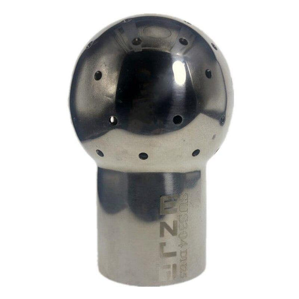 WZJG 1/2" Thread Female Cleaning Spray Ball Stainless Steel Sanitary Pipe Fittings Fix/Rotary Tank Cleaning Ball Head
