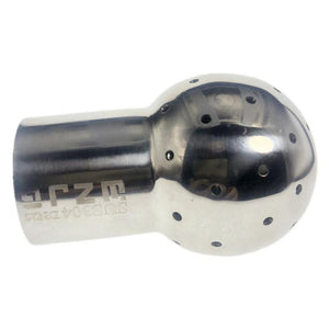 WZJG 1/2" Thread Female Cleaning Spray Ball Stainless Steel Sanitary Pipe Fittings Fix/Rotary Tank Cleaning Ball Head