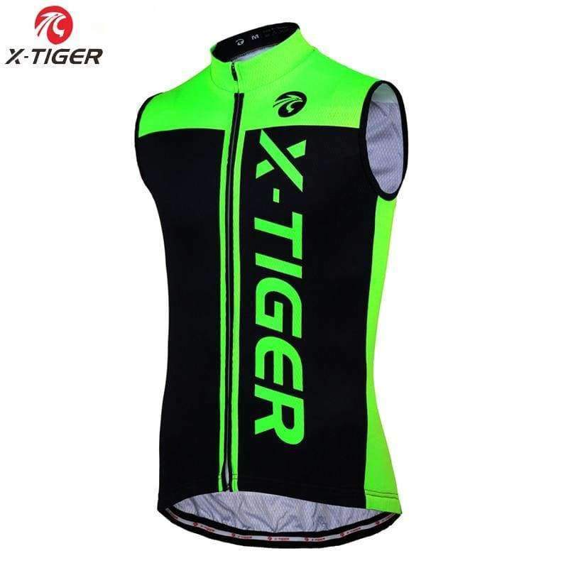 Planet Gates X-Tiger Summer Sleeveless Cycling Jersey Vest  MTB Bike Jersey Ropa Ciclista Hombre Maillot Ciclismo Racing Bicycle Clothing