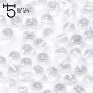 Planet Gates X001 / 10mm 20pcs Austria Ab Color Faceted Large Crystal Beads for Jewelry Making Diy Bracelet Material Perles Loose Round Glass Beads X002