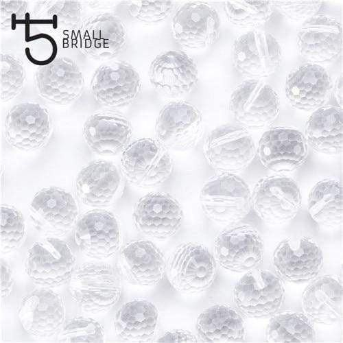 Planet Gates X001 / 10mm 20pcs Austria Ab Color Faceted Large Crystal Beads for Jewelry Making Diy Bracelet Material Perles Loose Round Glass Beads X002