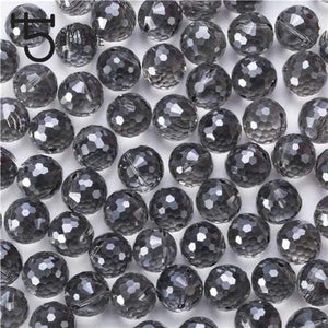 Planet Gates X010 / 10mm 20pcs Austria Ab Color Faceted Large Crystal Beads for Jewelry Making Diy Bracelet Material Perles Loose Round Glass Beads X002