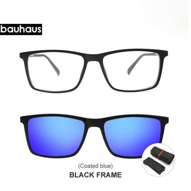 Planet Gates Magnet Sunglasses Clip Mirrored Clip on Magnetic Sunglasses Clip on Glasses Men Polarized Clip Custom Prescription Myopia