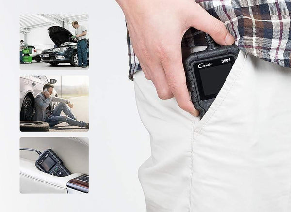 Planet Gates X431 CR3001 Full OBD2 Scanner OBD 2 Engine Code Reader Creader 3001 Car Diagnostic tool PK CR319 AD310 ELM327 Scan tool