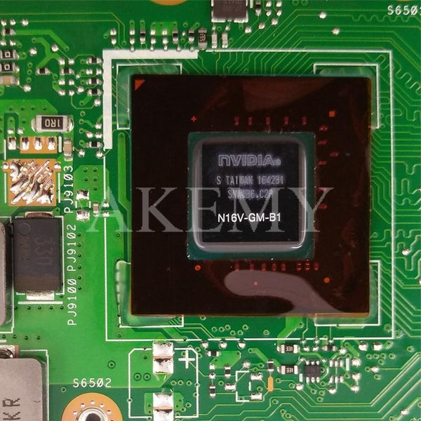 Planet Gates X555SJ motherboard For Asus X555 X555S X555SJ K555S A555S laptop motherboard X555SJ mainboard test 100% ok N3150 GT920M