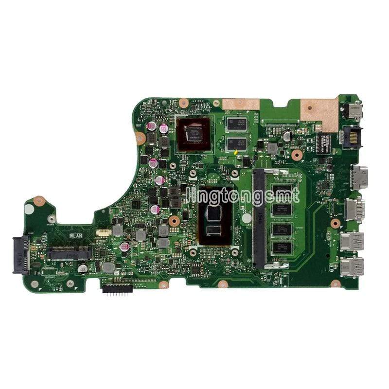Planet Gates X555UJ REV 2.0 motherboard I5-6200U 4G RAM For Asus X555UJ X555UF X555UQ X555UB X555U F555U A555U K555U Laptop motherboard