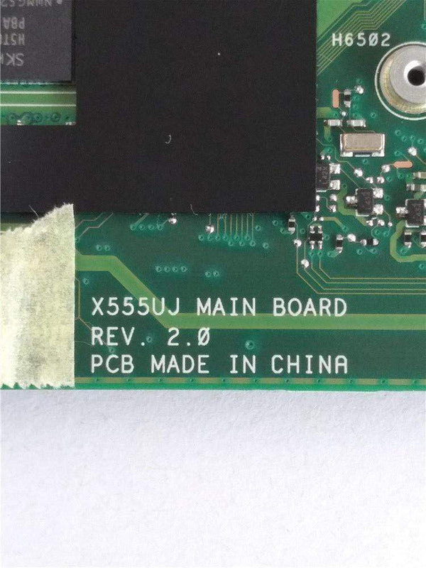 Planet Gates X555UJ REV 2.0 motherboard I5-6200U 4G RAM For Asus X555UJ X555UF X555UQ X555UB X555U F555U A555U K555U Laptop motherboard