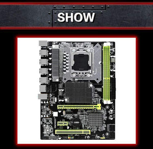 Planet Gates X58 LGA 1366 motherboard LGA1366 support DDR3 REG ECC server memory and Intel xeon processor X58-PRO mainboard