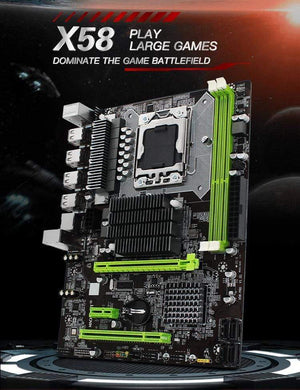 Planet Gates X58 LGA 1366 motherboard LGA1366 support DDR3 REG ECC server memory and Intel xeon processor X58-PRO mainboard
