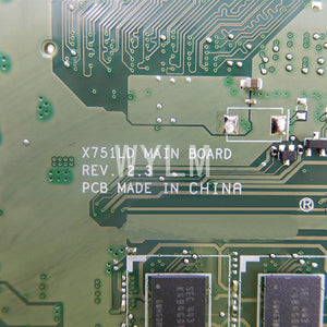 Planet Gates X751LJ i7-5500CPU 4GB RAM GT920M/V2G Mainboard REV2.3 For ASUS X751L R752LA R752LD X751LN X751LD X751LJ A751L Laptop motherboard