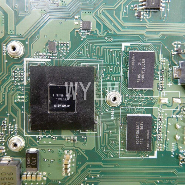 Planet Gates X751LJ i7-5500CPU 4GB RAM GT920M/V2G Mainboard REV2.3 For ASUS X751L R752LA R752LD X751LN X751LD X751LJ A751L Laptop motherboard