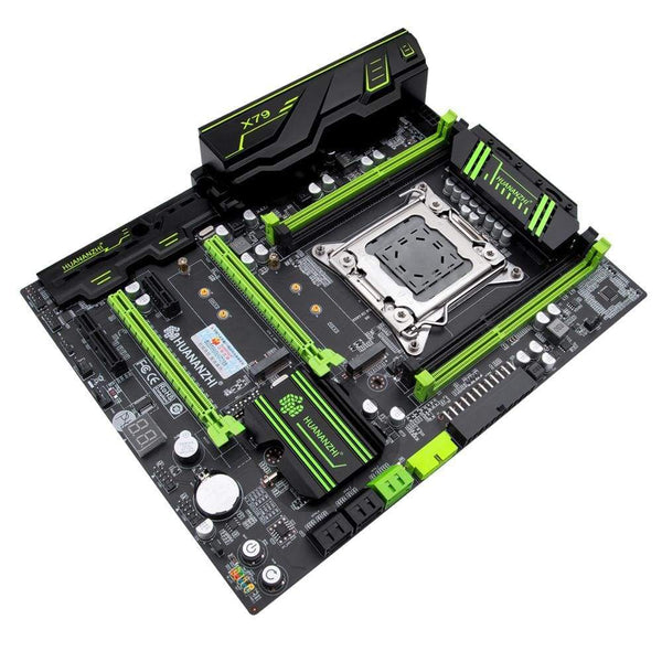 Planet Gates X79 GREEN 2.49 X79 motherboard LGA2011 ATX USB3.0 SATA3 PCI-E NVME M.2 SSD support REG ECC memory and Xeon E5