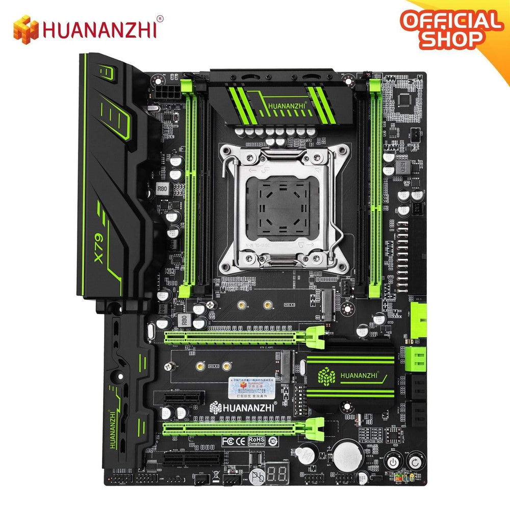 Planet Gates X79 GREEN 2.49 X79 motherboard LGA2011 ATX USB3.0 SATA3 PCI-E NVME M.2 SSD support REG ECC memory and Xeon E5
