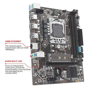 Planet Gates X79 LGA 1356  Desktop motherboard M.2 NVME support Dual Channel DDR3 REG ECC server RAM and xeon E5 CPU Mainboard E5 V304