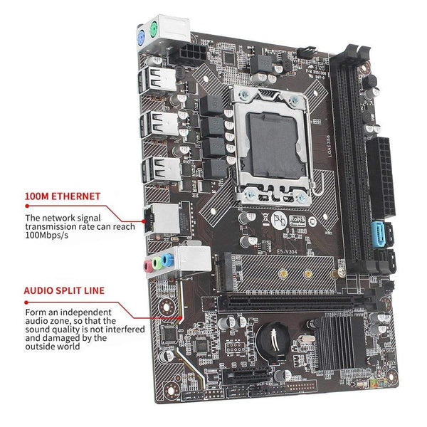 Planet Gates X79 LGA 1356  Desktop motherboard M.2 NVME support Dual Channel DDR3 REG ECC server RAM and xeon E5 CPU Mainboard E5 V304
