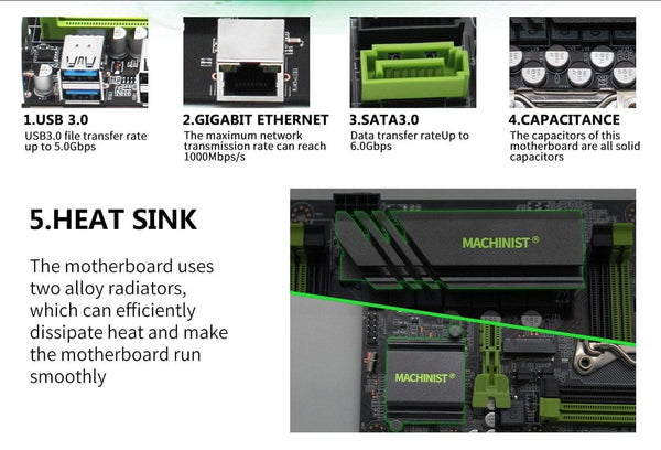 Planet Gates X79 LGA2011 desktop motherboard LGA 2011 support DDR3 REG ECC RAM Intel Xeon E5 v1&v2 processor X79 V2.82 mainboard