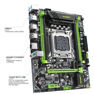 Planet Gates X79 LGA2011 desktop motherboard LGA 2011 support DDR3 REG ECC RAM Intel Xeon E5 v1&v2 processor X79 V2.82 mainboard