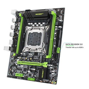 Planet Gates X79 LGA2011 desktop motherboard LGA 2011 support DDR3 REG ECC RAM Intel Xeon E5 v1&v2 processor X79 V2.82 mainboard