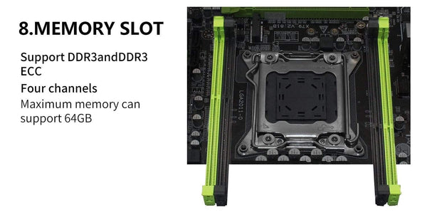 Planet Gates X79 LGA2011 desktop motherboard LGA 2011 support DDR3 REG ECC RAM Intel Xeon E5 v1&v2 processor X79 V2.82 mainboard