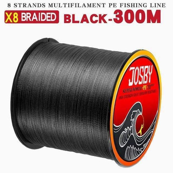 Planet Gates X8-300M-Black / 1.0 300M 500M 1000M  8 Strands 10-78LB New PE Braided Fishing Wire Multifilament Super Strong Fishing Line Japan Multicolour